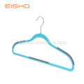 Non Slip Plastic Suits Hangers With Rubber Pieces